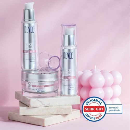 DEVEE Rose Blossom DUO Szett 3 – Rózsasejtes Ampulla & Szemránckrém