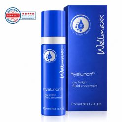 Hialuronsavas fluid – Wellmaxx Hyaluron⁵ Nappali és Éjszakai Fluid 24h, 50 ml