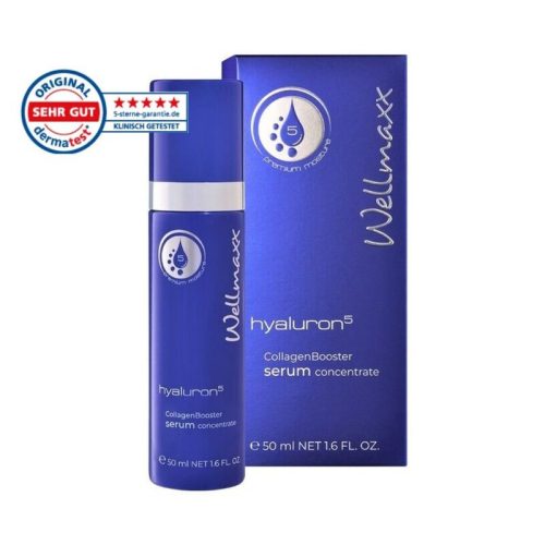 Wellmaxx Hyaluron⁵ CollagenBooster Szérum 50 ml – Bőrfeszesítés és Ráncfeltöltés