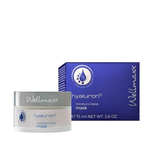 Wellmaxx Hyaluron⁵ Éjszakai Hidratáló Maszk 75 ml – Feszes és Regenerált Bőr