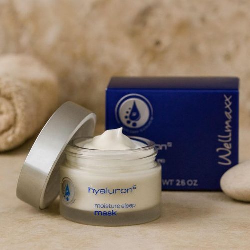 Hyaluronsavas éjszakai maszk – Wellmaxx Hyaluron⁵ 75 ml hidratáló és anti-aging arcápolás