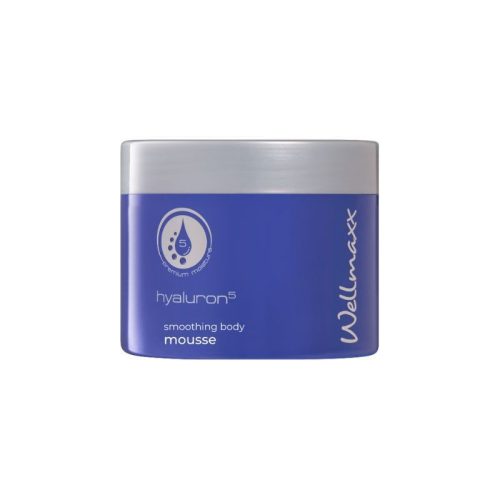 Wellmaxx Hyaluron⁵ Testápoló Hab – hidratáló, bőrfeszesítő, anti-aging testápoló hialuronsavval