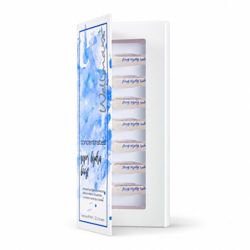 Hidratáló ampulla 7×2 ml – Wellmaxx Super Hydra Boost nyitott dobozban