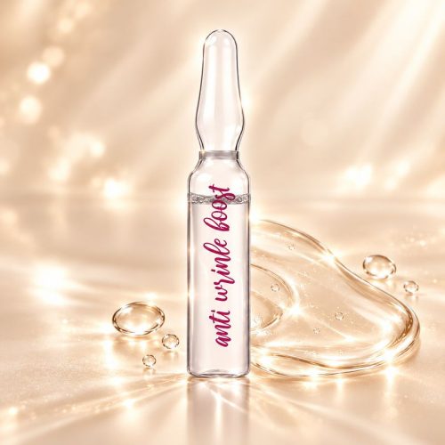 Ránctalanító ampulla – Wellmaxx Anti-Wrinkle Boost áttetsző szérumtextúrával