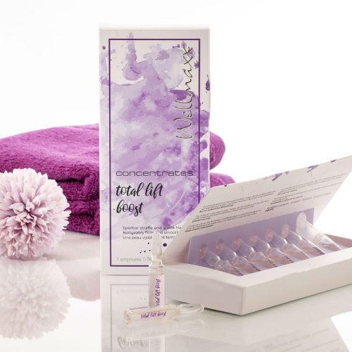 Wellmaxx Total Lift Boost Ampulla 7x2 ml – Lifting és Bőrfeltöltő Peptides Anti-Aging 