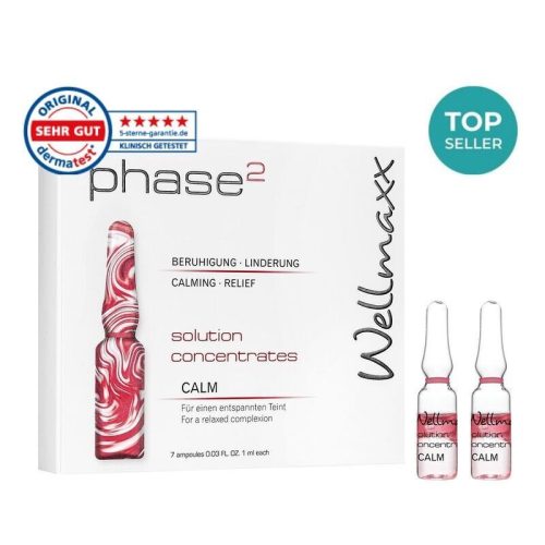 Wellmaxx phase² CALM Ampulla – Nyugtató és Regeneráló Koncentrátum 7x1 ml