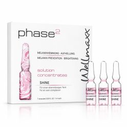 Ragyogásfokozó ampulla – Wellmaxx phase² SHINE 7×1 ml, eredeti dobozzal
