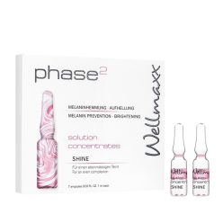   Wellmaxx phase² SHINE Ampulla – Ragyogó és Feszes Bőrért 7x1 ml