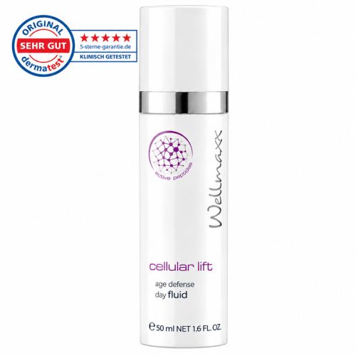 Ránctalanító Nappali Fluid – Wellmaxx Cellular Lift Age Defense Day Fluid 50 ml