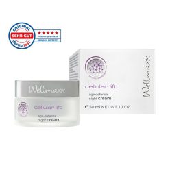 Wellmaxx Cellular Lift Éjszakai Krém – Regenerálás és Ránctalanítás, 50 ml