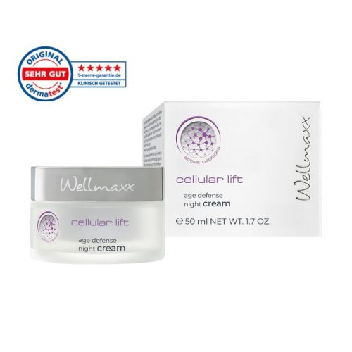 Wellmaxx Cellular Lift Éjszakai Krém – Regenerálás és Ránctalanítás, 50 ml