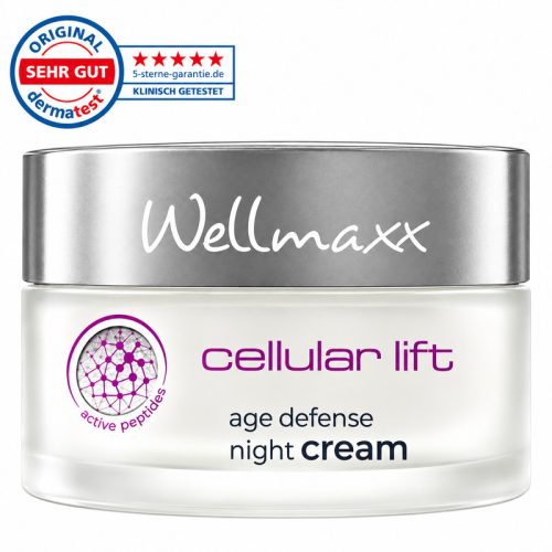 Ránctalanító Éjszakai Krém – Wellmaxx Cellular Lift Age Defense Night Cream 50 ml