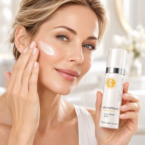 C-vitaminos anti-aging fluid használata – Wellmaxx Skineffect arcápolás
