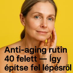 Anti-aging rutin 40 felett– lépésről lépésre